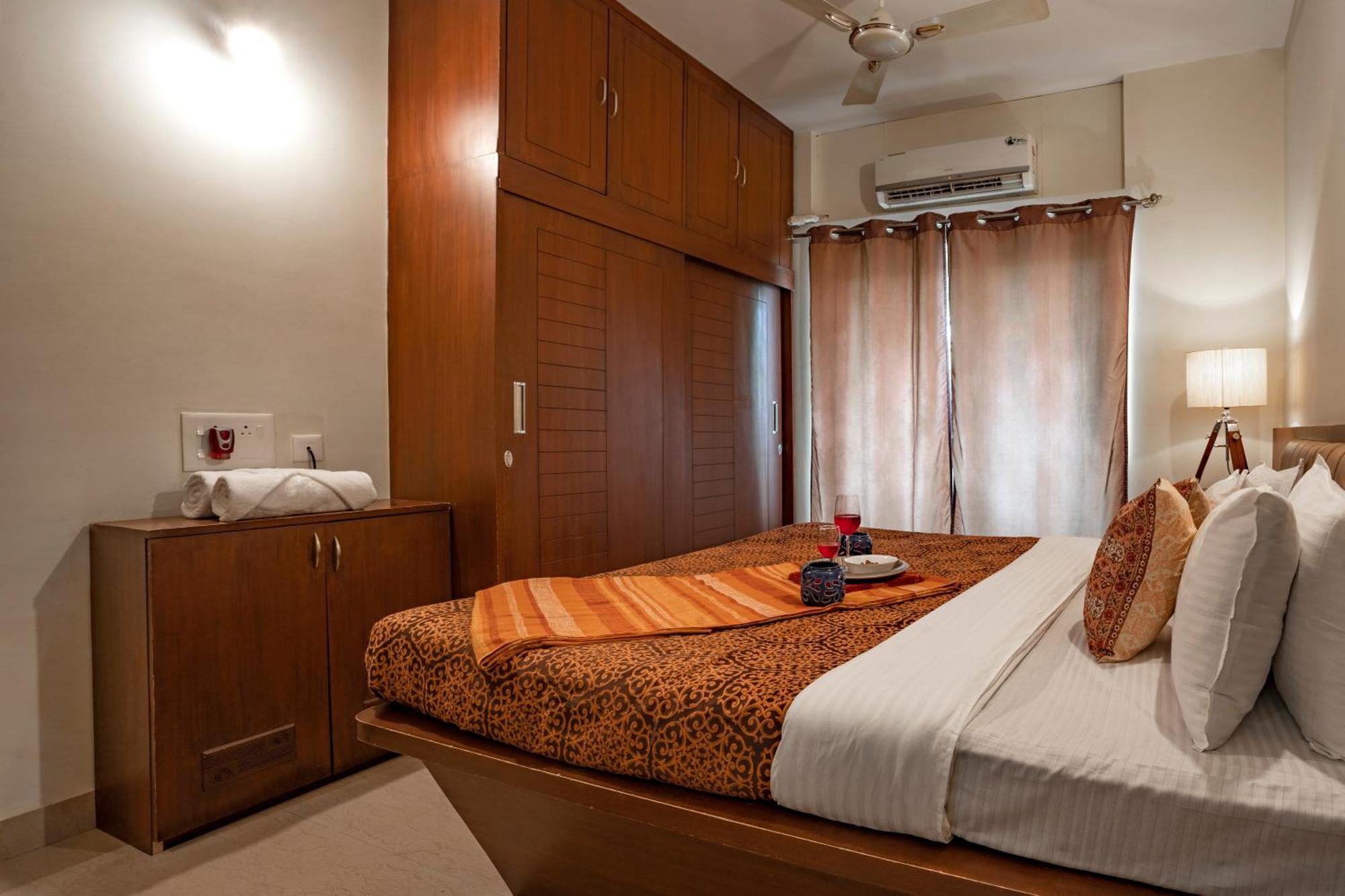 Goa Chillout Apartment - 1Bhk, Baga Kültér fotó