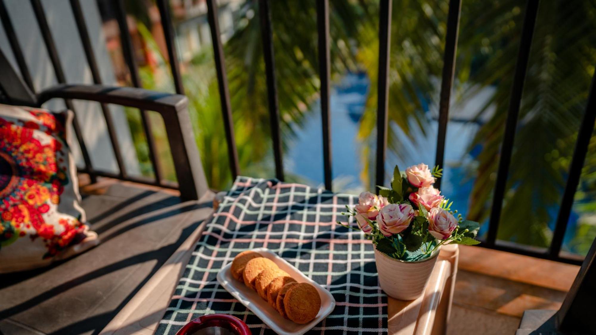 Goa Chillout Apartment - 1Bhk, Baga Kültér fotó
