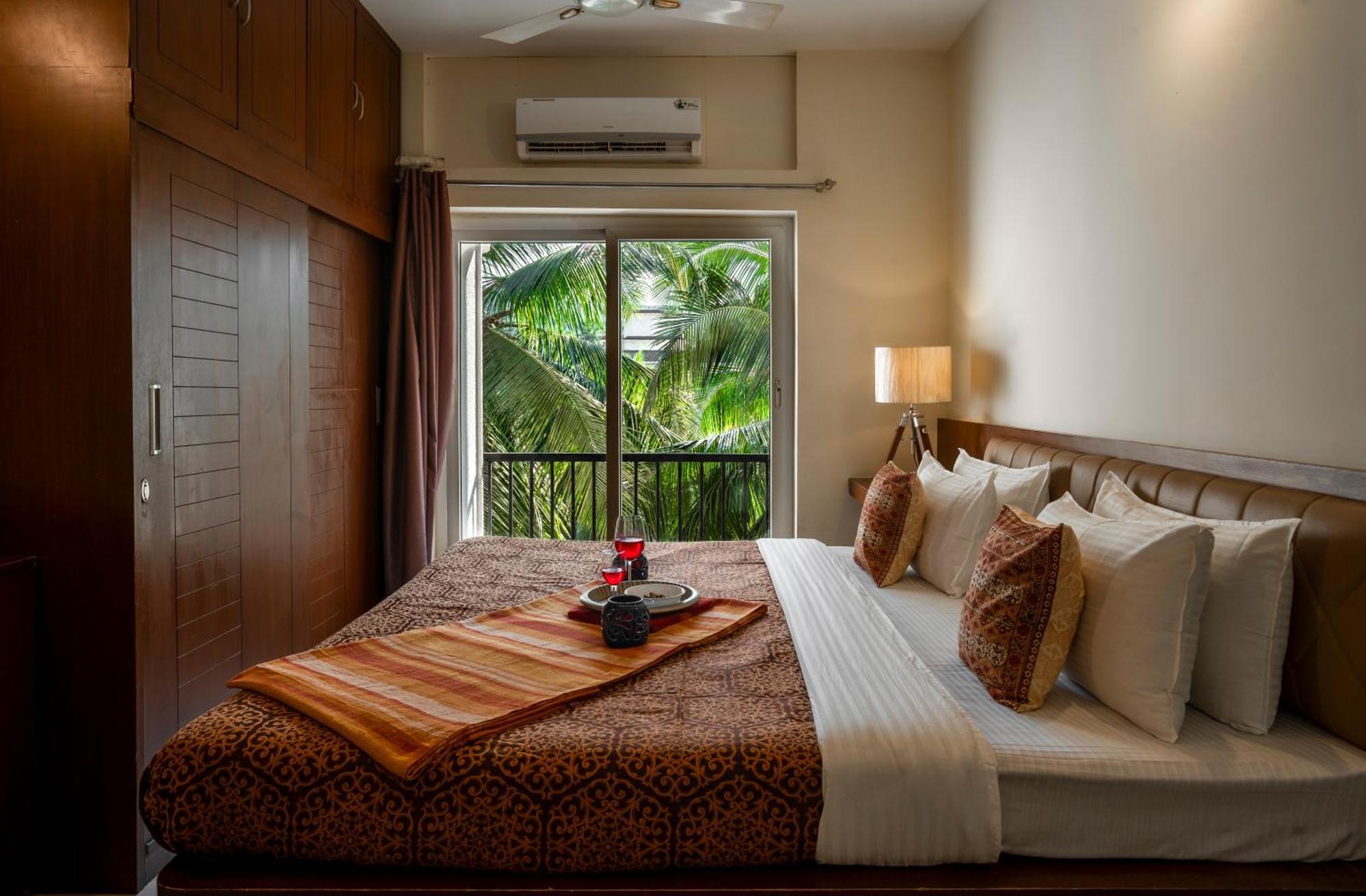 Goa Chillout Apartment - 1Bhk, Baga Kültér fotó