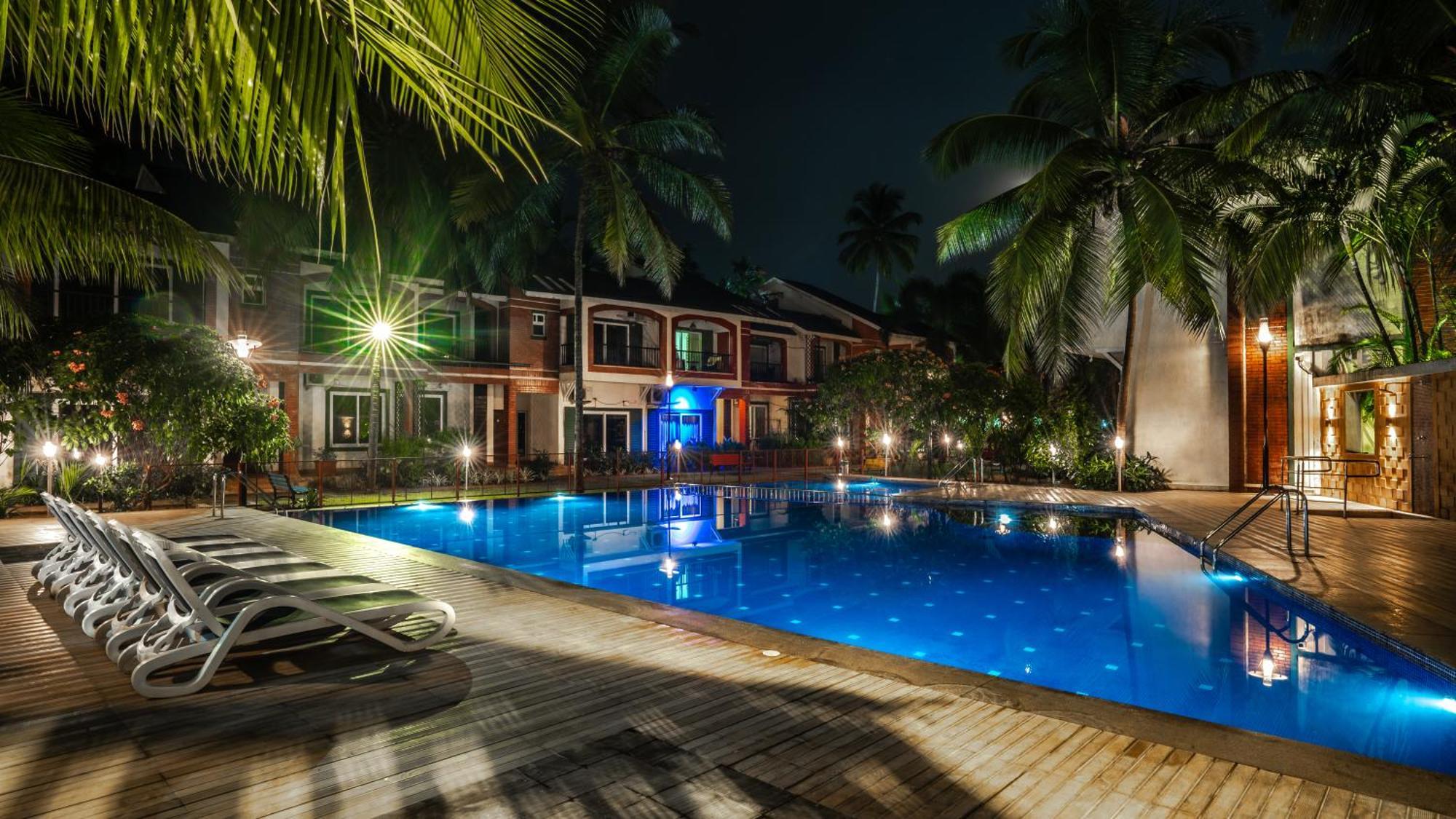 Goa Chillout Apartment - 1Bhk, Baga Kültér fotó
