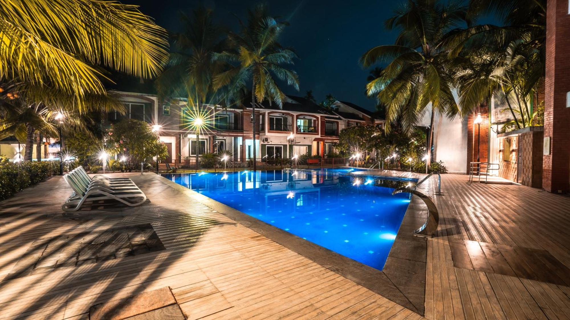 Goa Chillout Apartment - 1Bhk, Baga Kültér fotó